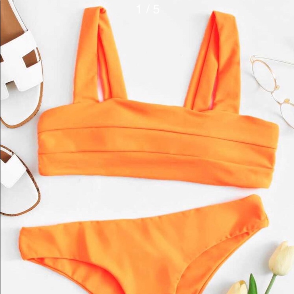 💙3/$20 Orange Bikini top🧡🍊